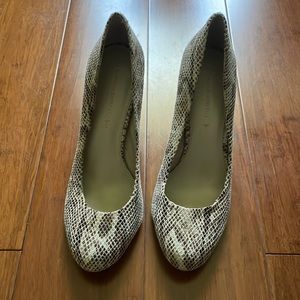 Banana Republic Snake Skin Heels